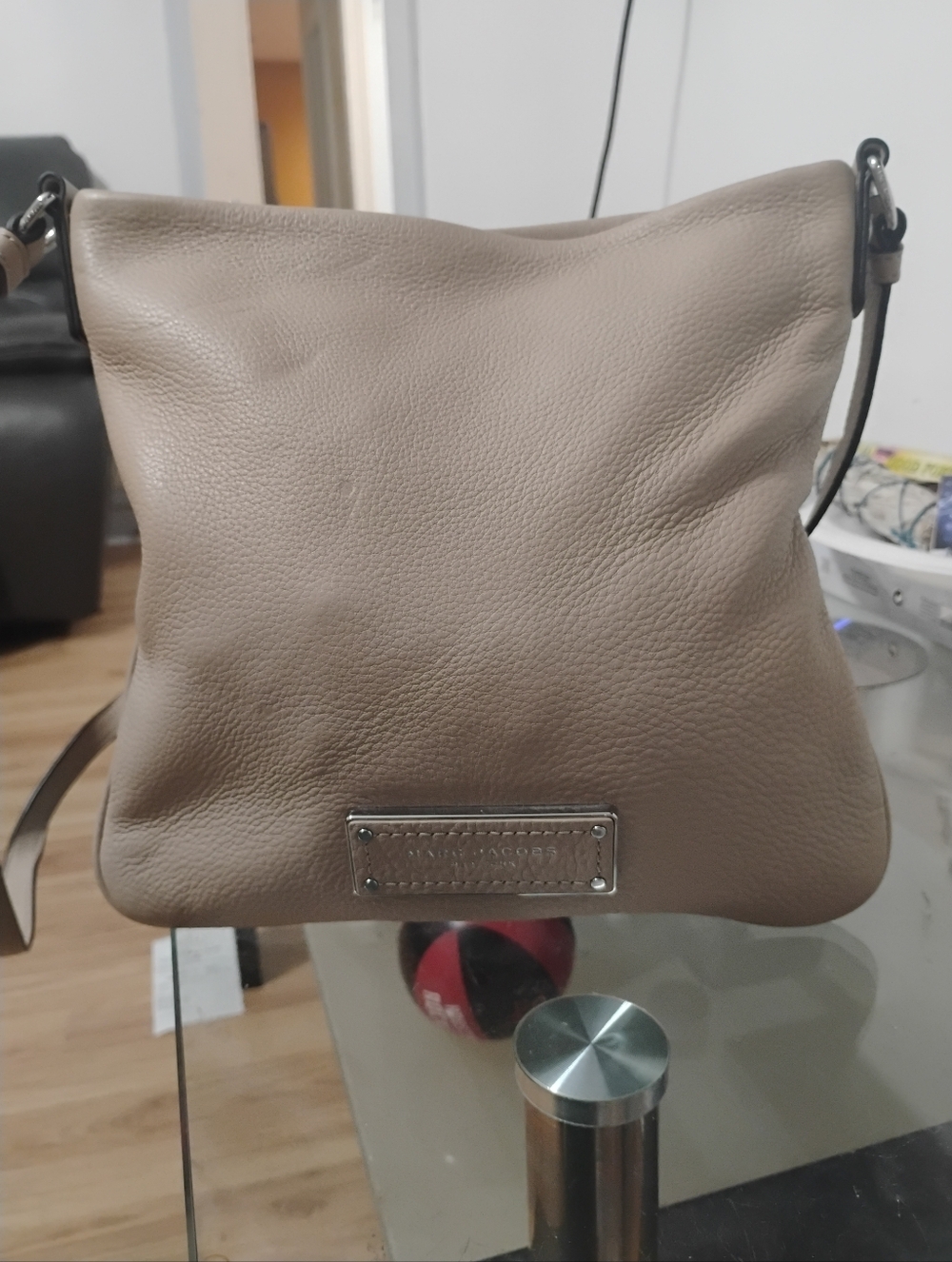 Marc Jacobs Leather Messenger Bag